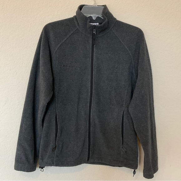 Columbia Benton Springs VGUC Full Zip Fleece Jacket Lightweight Maybe Vintage M - Picture 11 of 15
